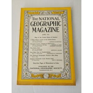 National Geographic Magazine June  1951
